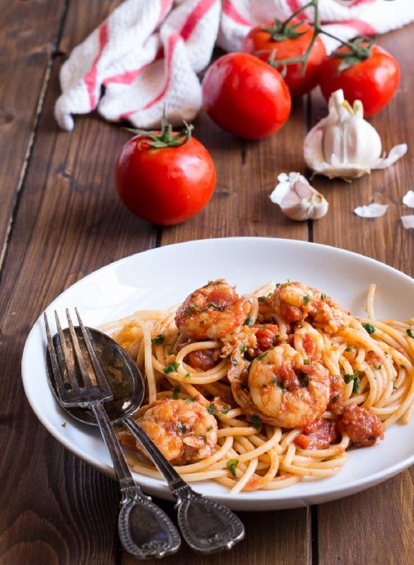 PENNE SALMONE E SPINACHI
