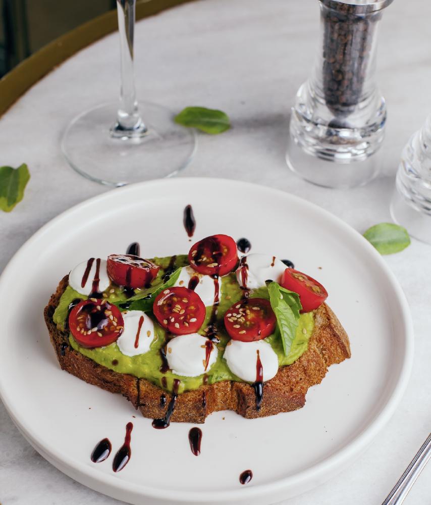 Burrata Bruschetta