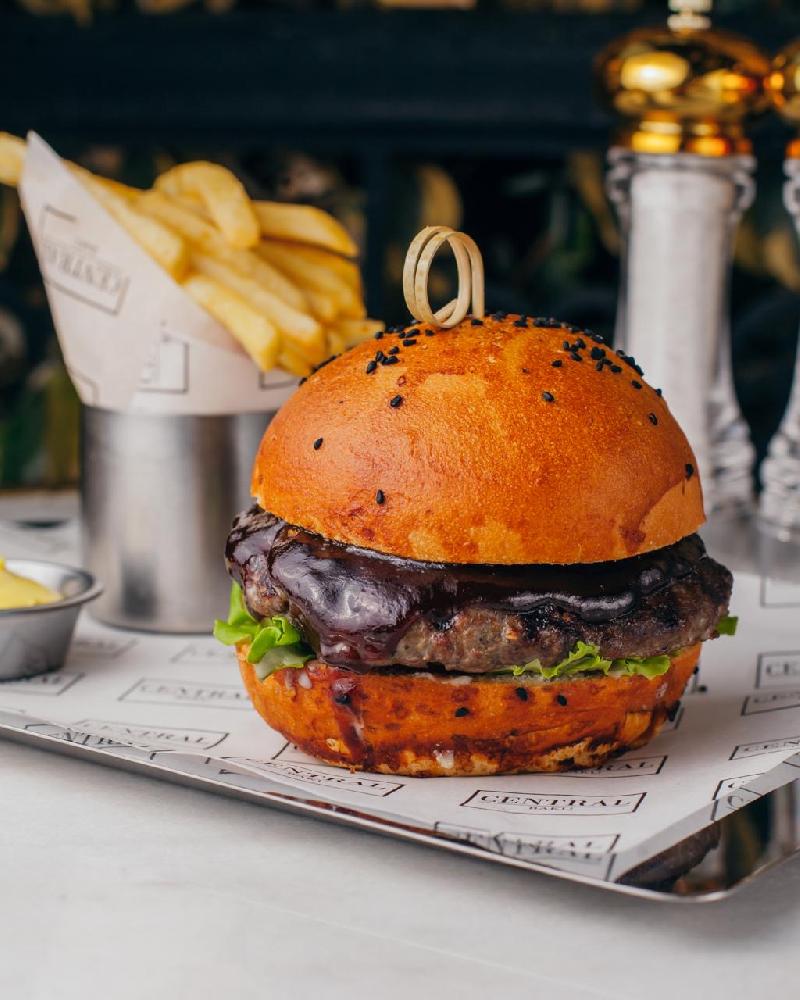 Central  Cheese Burger