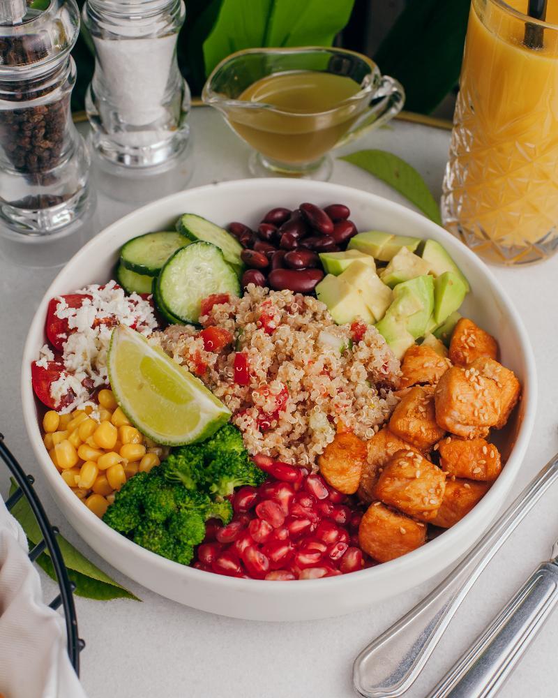 Bowl with Shrimps